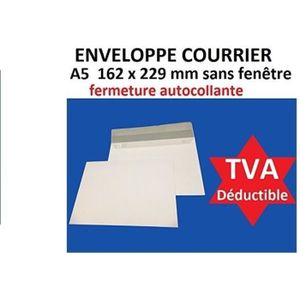 20 Enveloppes Carrées Blanc 16x16cm - 90g/m² - Qualité Supérieure