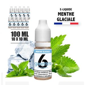 E-liquide menthe glaciale 6mg
