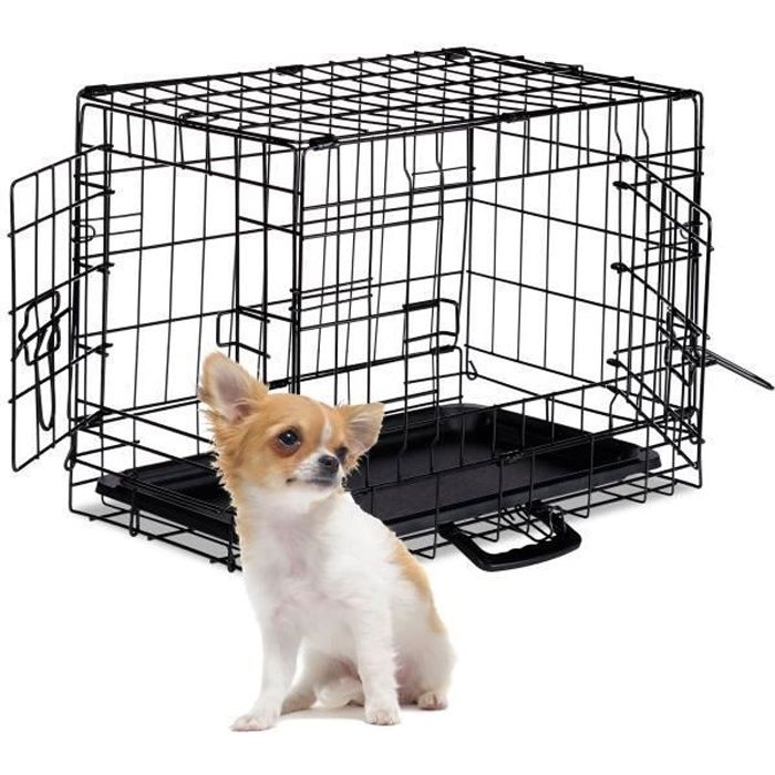 Cage D'Intérieur Pliante / INT-001 - Cage chien, Cage chien xxl, Cage de  transport chien, Cage transport chien