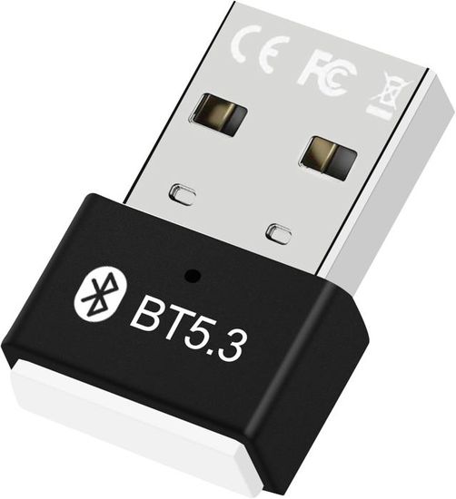 Clé Bluetooth USB 5.4 Pour PC - Compatible Windows 11/10 - Connexion Stable Pour écouteurs, Souris, Haut-parleurs, Claviers Sans Fil