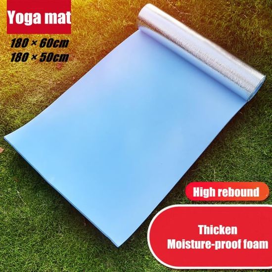 Tapis de Yoga TECH DISCOUNT - Antidérapant bicolore TPE 6mm - Fitness