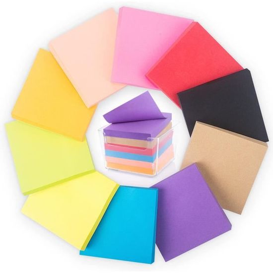 400 Notes Adhésives Animaux Mignons - Organisation Fun Et Colorée