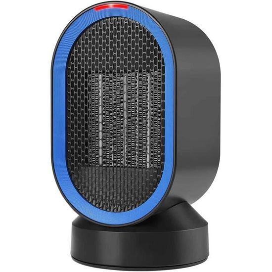 Mini Radiateur Soufflant PTC 12V 50W - Chauffage Céramique Rapide - Pour Voiture, Petit Espace, Bureau - Taille Souris