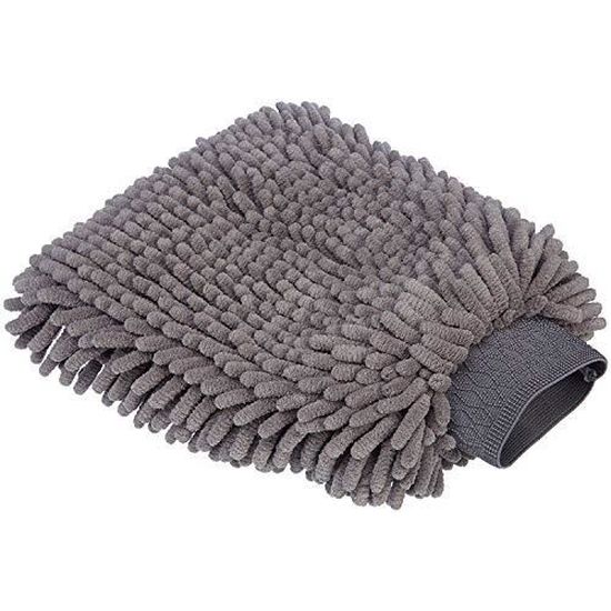 3 Pièces Gant De Lavage Microfibre Chenille Premium Ultra Absorbant Double Face - Gant Voiture Entretien Professionnel