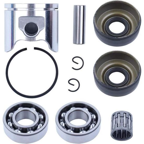 OTOTEC Kit Roulement Joint D'Huile Tronçonneuse Compatible Husqvarna 36 41 136 137 141 235 240