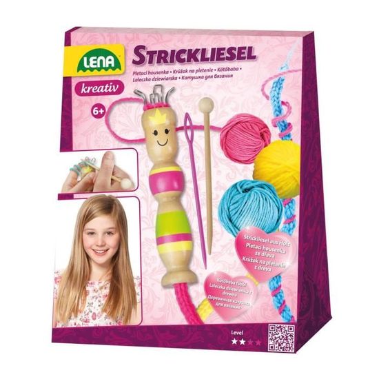 Lena Rondi 25 - Kit Construction Créative 500g Avec Pièces Rondes à Emboîter - Jeu éducatif Dès 3 Ans