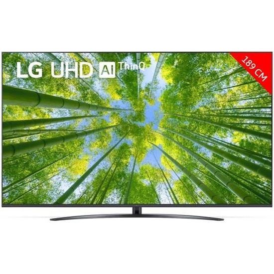 LG TV LED 4K 189 cm 75UQ81006LB