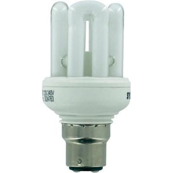 Ampoule éco mini-lynx Sylvania B22-20W-Ampoule - Maison