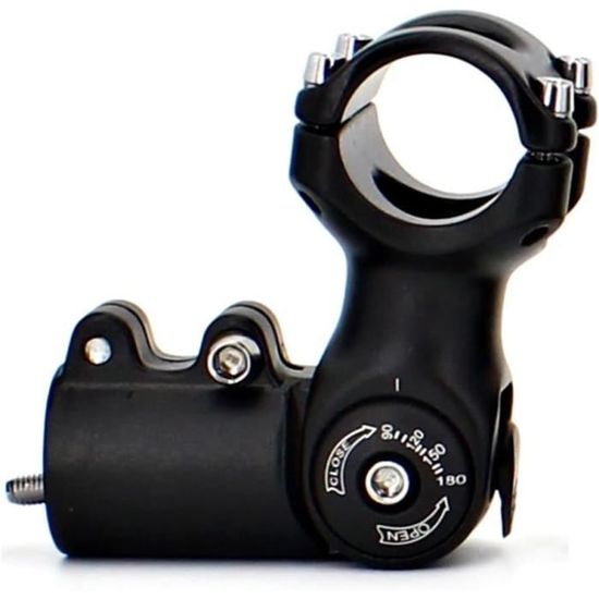 Rehausseur De Guidon Vélo En Aluminium - Hauteur Réglable (115/150/180/210 Mm) - Pour Fourche 28,6 Mm - VTT, Vélo Route, Ville