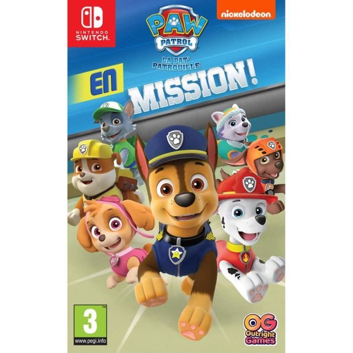 Jeu - Outright Games - Pat'Patrouille en mission - Genre Junior -  Plateforme Nintendo Switch - Mode réseau - Cdiscount Jeux vidéo