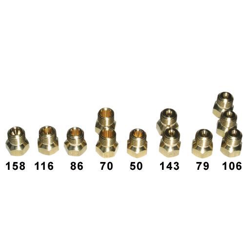 C00114463. KIT INJECTEURS GN+BUTANE+GAS PL SABAF