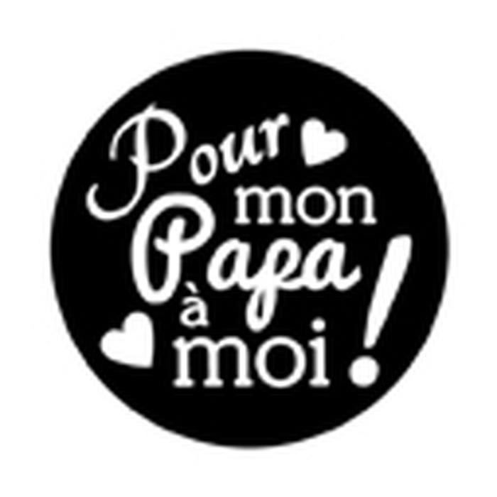 Tampon Transparent + bloc - Je t'aime papa - Artémio Incolore