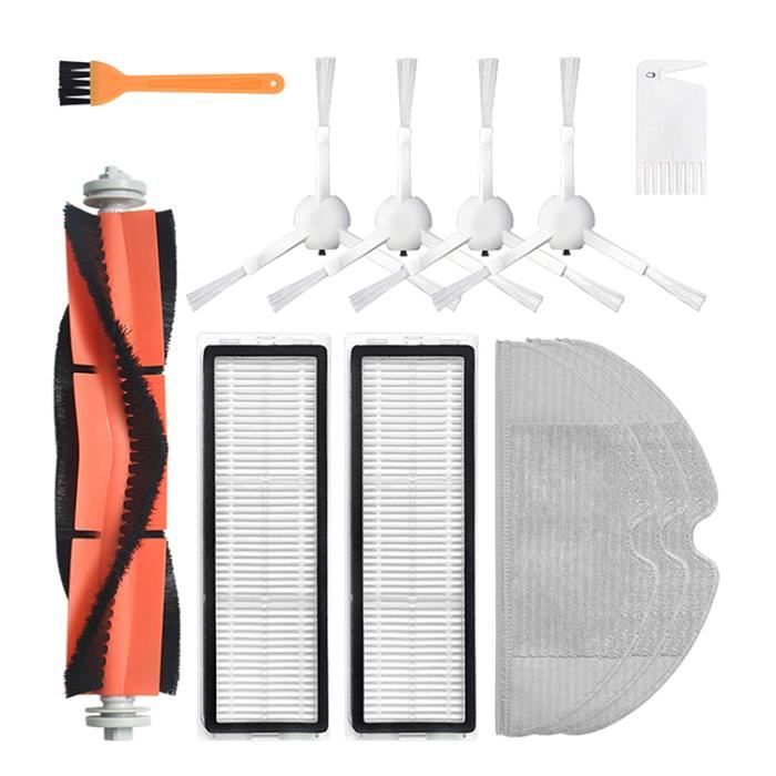 12PCS pieces de remplacement pour Aspirateur robot de balayage à balayage Xiaomi Mijia 1C
