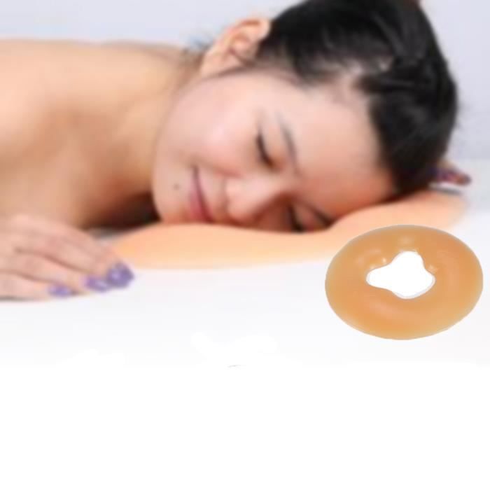 Silicone Oreiller de massage du visage couvre-lit oreiller dédié coussin oreiller Pad Beauté Soft Soins de la peau Face Relax