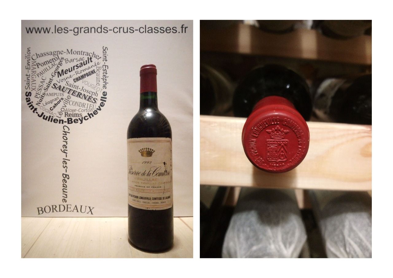 Château Pichon Longueville Comtesse de Lalande - Réserve de la Comtesse 1992 - Pauillac - 1 x 75 cl - Rouge