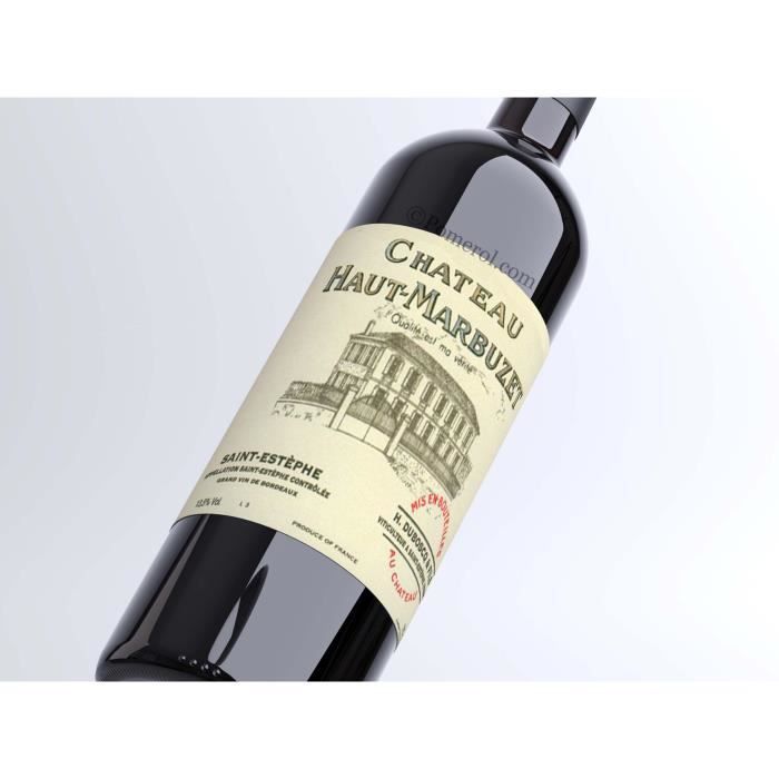 X3 Château Haut-Marbuzet 2017 - AOC Saint-Estephe - vin rouge - Bouteille (0,75cl)