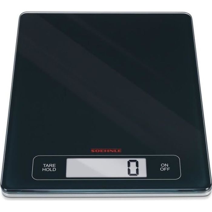 Soehnle Balance de cuisine Page Profi 15 kg Noir 67080