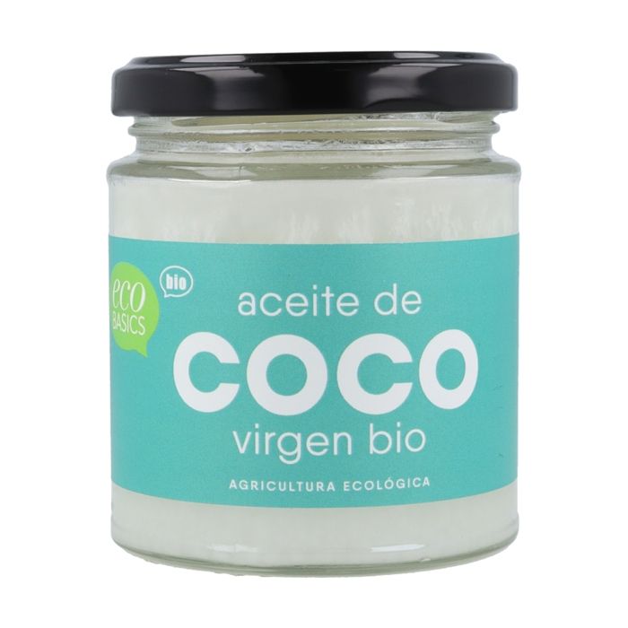 ECOBASICS - Huile de coco vierge bio 200 ml de huile