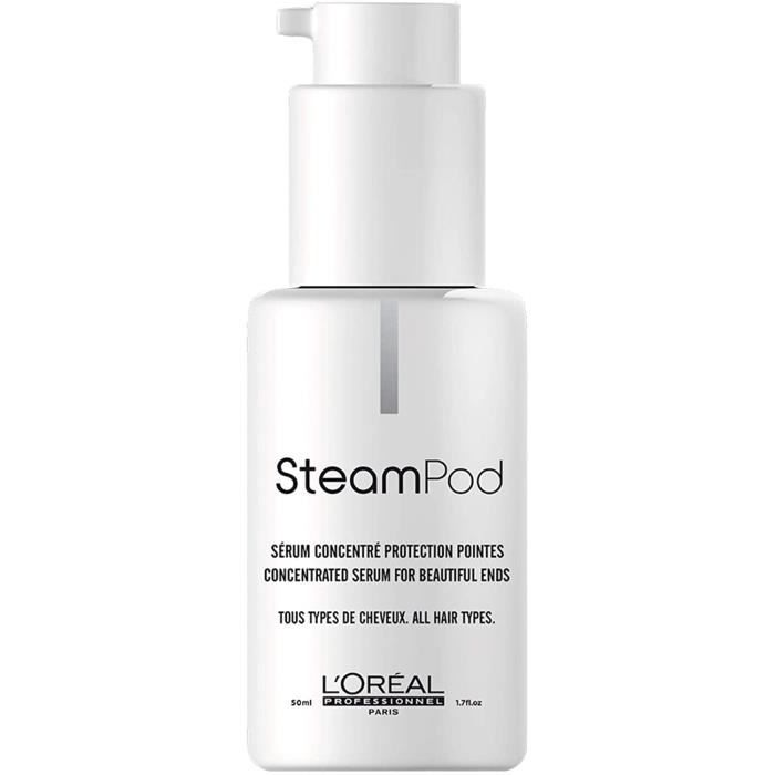 L'Oréal Professionnel Steampod Sérum Concentré Haute Définition pour Pointes Parfaites 50 ml 1 Unité