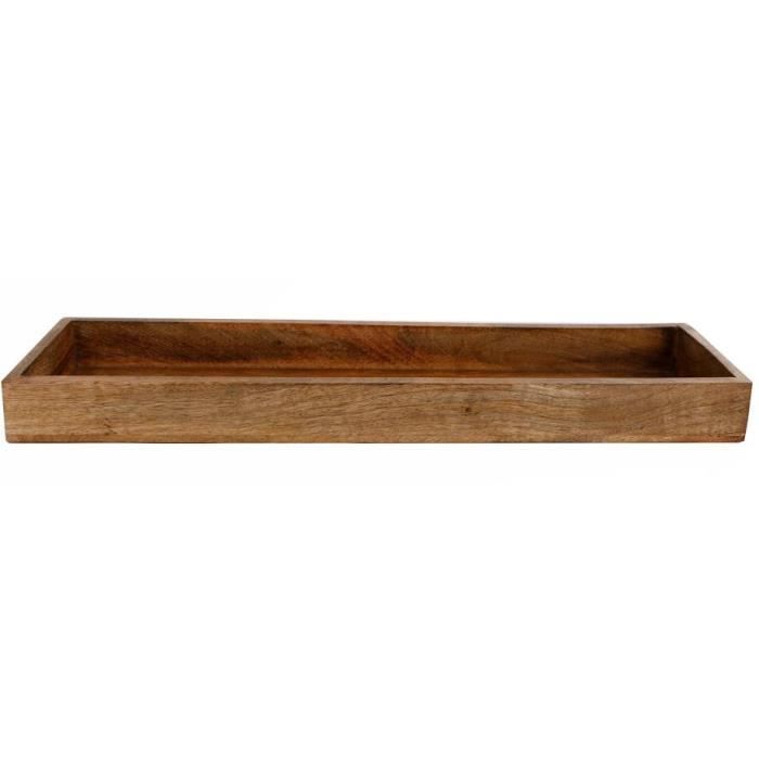 Gifts Amsterdam plateau Rectangulaire 50 cm bois naturel