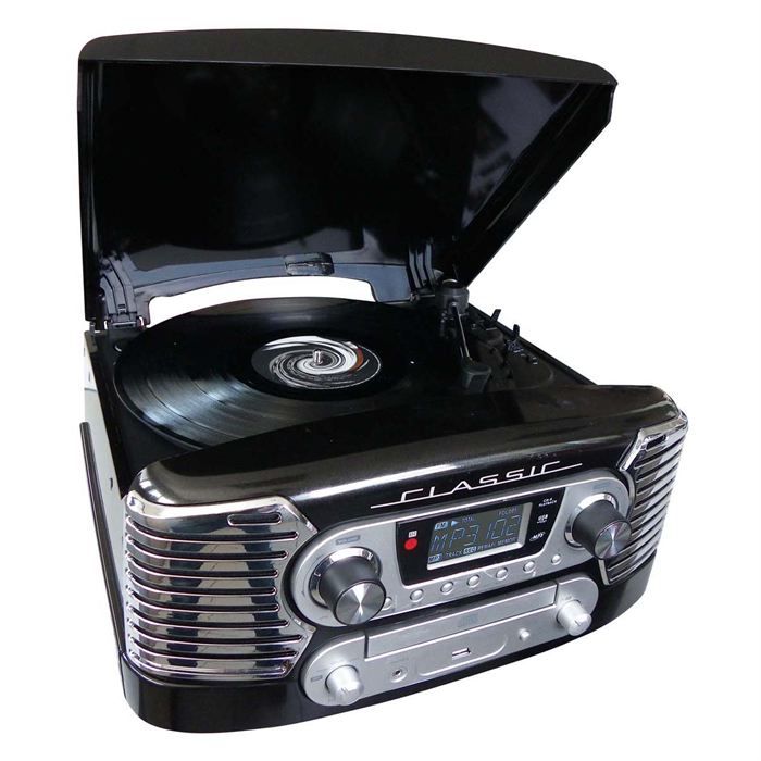 TOURNE DISQUES RADIO USB CD MP3 - TD80NM