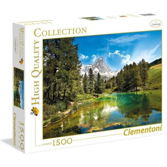 Clementoni - 1500 pièces - The Blue Lake