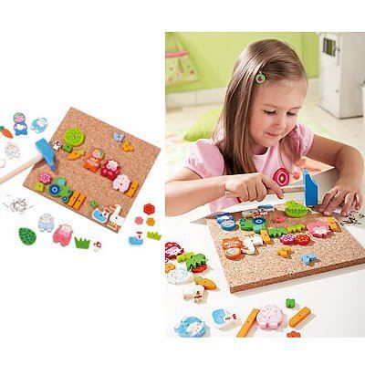 HABA - Jeu de Clous Meuh et Mêêh - Version Française