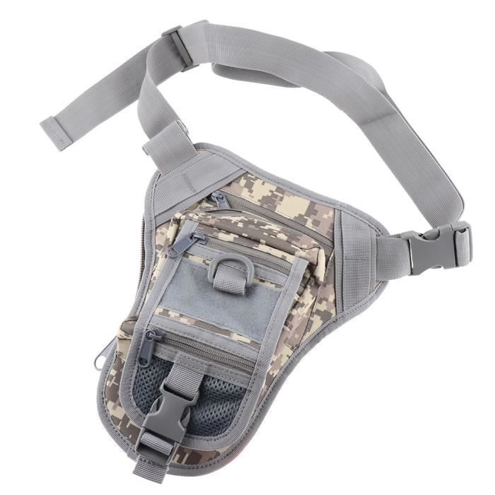 Sac de Taille Sac D'escalade Imperméable à L'eau Camouflage pour Camping ACU Camo