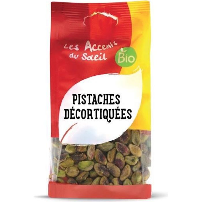 Pistache Bio décortiquée sans sel - Idéal Pâtisserie