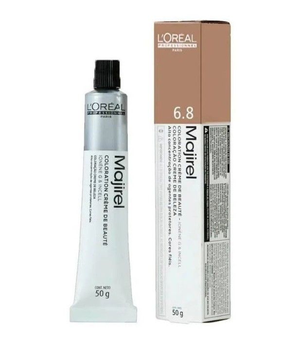 L'Oréal Professionnel Coloration permanente 6.8 : Blond Foncé Mocca , Crème 50ml