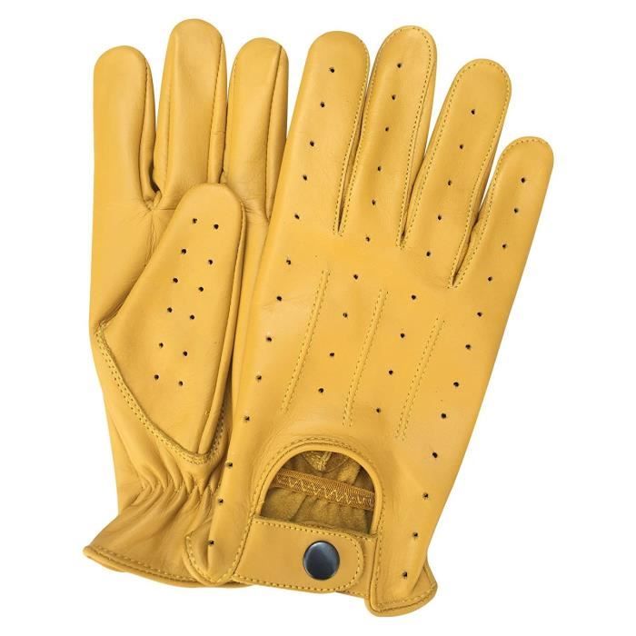 GANTS DE CONDUITE EN CUIR - HOMME