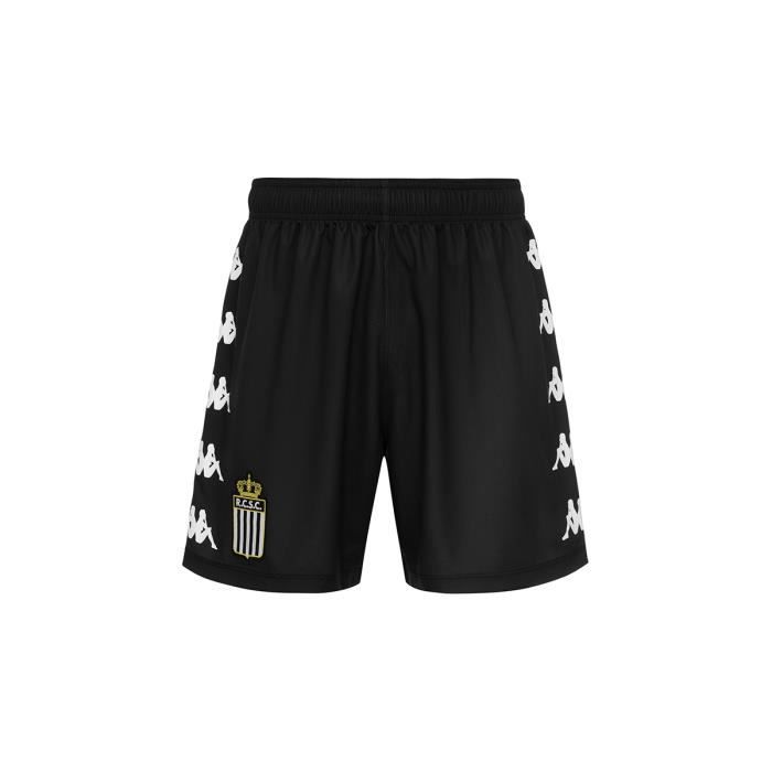 Kappa - Short Kombat Ryder RSCS Charleroi Homme Noir