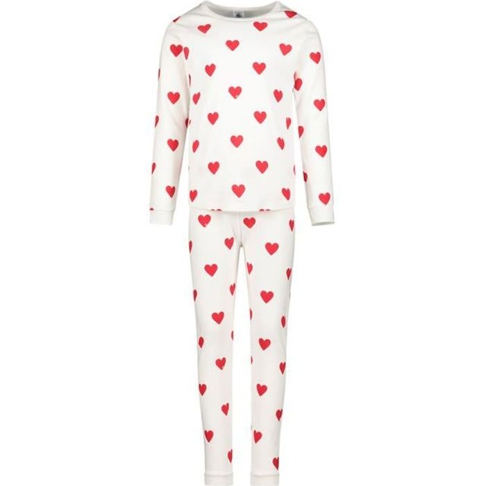 Petit Bateau pyjamas-lingerie de nuit Fille en couleur Blanc - Taille 140