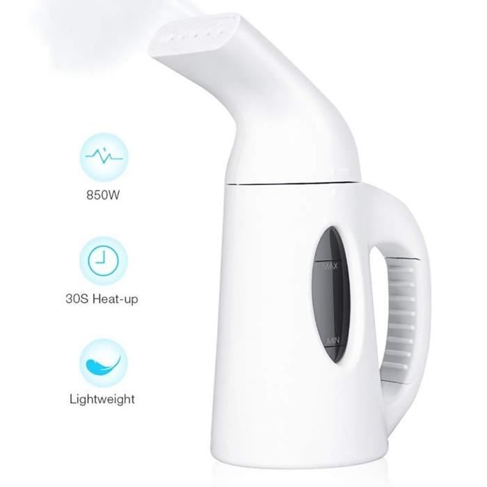 AvanC 850W Défroisseur Vapeur a Main Réservoir 120ML pour Tous Tissu EU