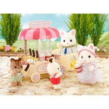 SYLVANIAN FAMILIES 4610 Marchand de Popcorn - Les commerces
