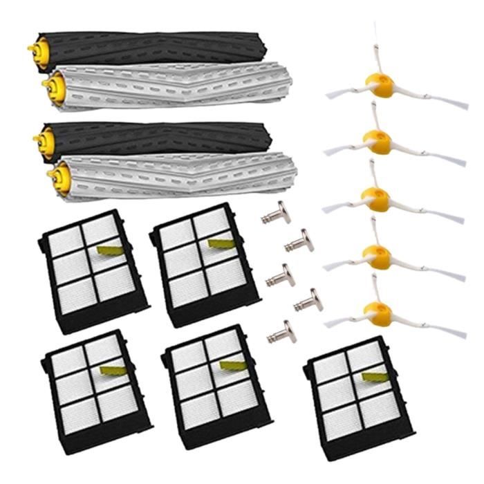 Brosses Et Filtres Kit De Remplacement Pour Irobot Roomba 800/900 Series 800 860 870 880 900 980 Pieces De Rechange Accessoires Pour