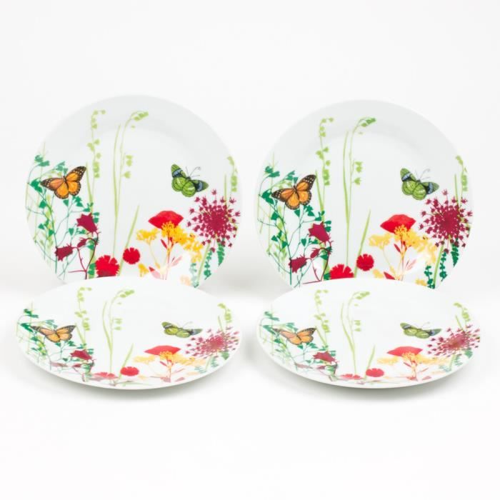 TABLE PASSION - COFFRET 4 ASSIETTES DESSERT TUT...