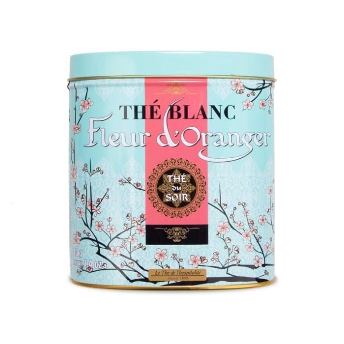 Thé blanc fleur d'oranger bio*