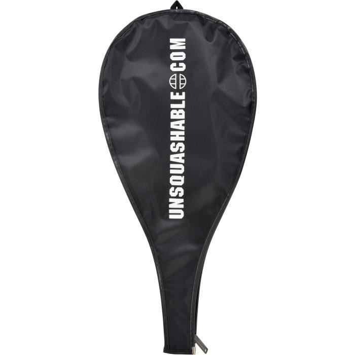 UNSQUASHABLE Housse de raquette 3/4 - Noir et blanc