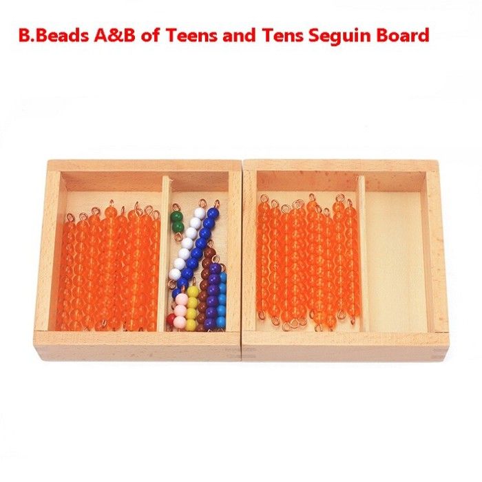 Perles Table Seguin 1 Montessori | 135 Perles Mathématiques 10 Doré Orange | France | ZG Perles Table Seguin 1 Montessori | 135 Perles Mathématiques 10 Doré Orange | France | ZG