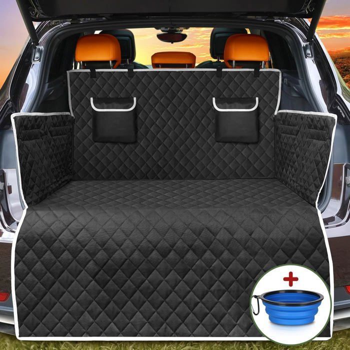 Comparer les prix de Protecteur de coffre de voiture universel tapis de coffre de voiture pour chien SUV impermable et couleurs multiples wake