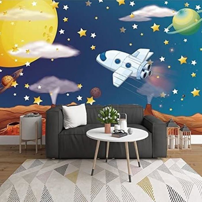 Papier Peint Panoramique 3D Mur De Fond De Chambre À Coucher Art Fleurs