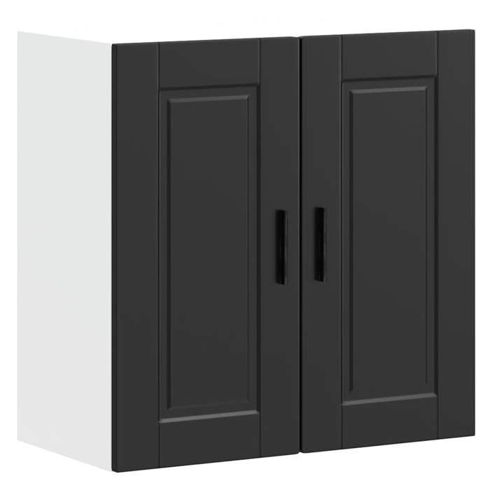 Armoire murale de cuisine - UU - Armoire suspendue - Porto noir - bois dingénierie M198