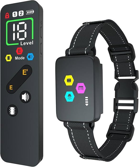 Meilleurs prix pour Meloive Collier de DressagePorte 3000 Mtres3 Modes SonVibrationChoc lectrique avec Verrouillage de noir COLLIER