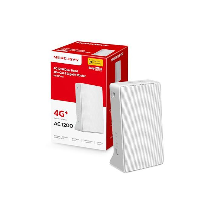 Mercusys Routeur 4G+ WiFi AC12