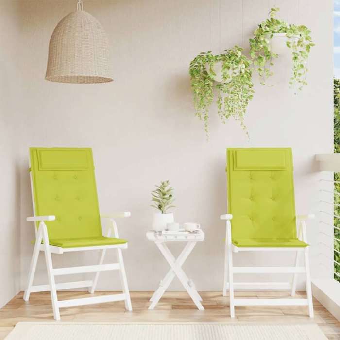 Lot De 2 Chaises De Jardin Enfants Vert - Fauteuils Plastique Extérieur 37x34x44cm, Mobilier Enfant Jardin