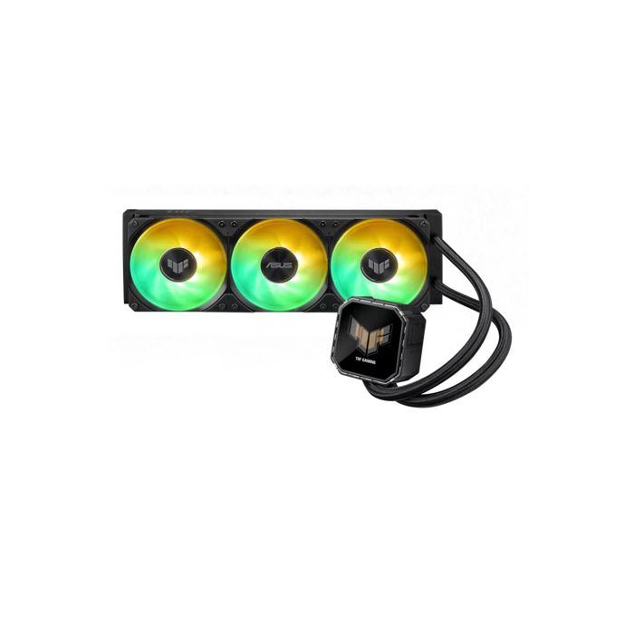 ASUS TUF Gaming LC III 360 ARGB LCD – AIO 360mm écran LCD 2.8” 3 ventilateurs 120 mm ARGB – Noir