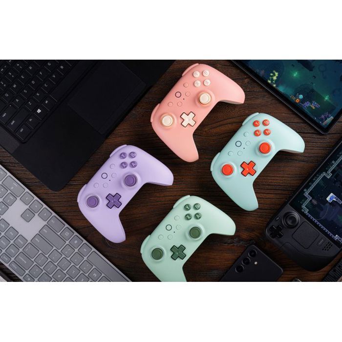 Manette jeux video 8bitdo - RET00472 - Ultimate 2C Wireless Peach