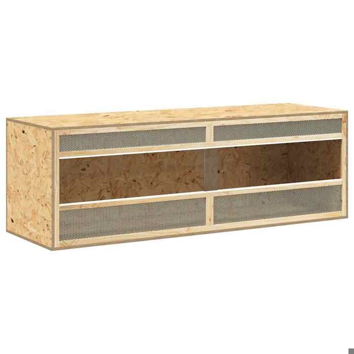 Bonne qualité - Terrarium Bois dingénierie 144x46x48 cm - haut de gamme -9407