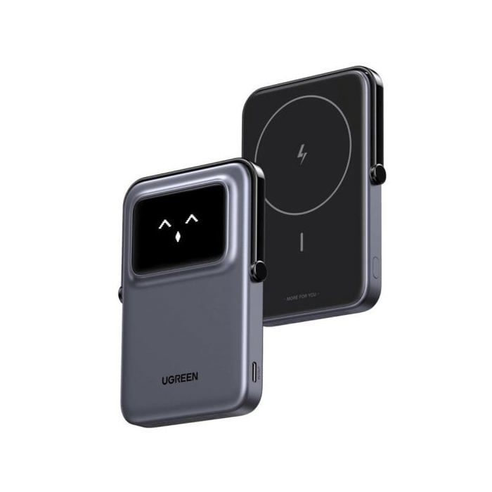 UGREEN Power Bank magnétique sans fil 5000 mAh - Noir